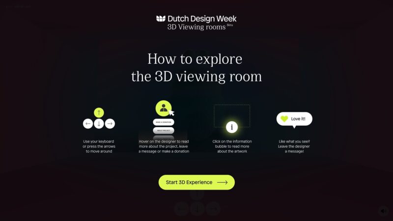 3d viewing room uitleg