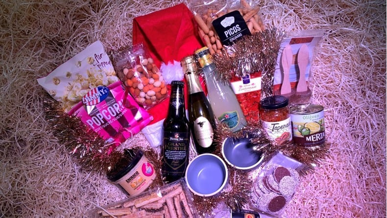 Inhoud kerstpakket Remote Teambuilding