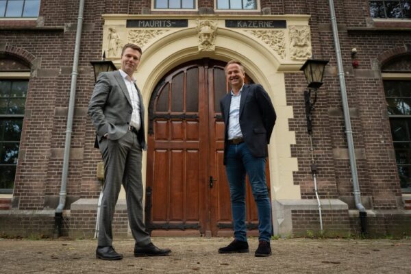 Timo-Kruft (TEKA groep) en Dirk-Lubbers (stichting WFC)