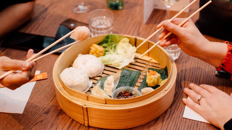 kerstmenu dim sum bij foodhallen