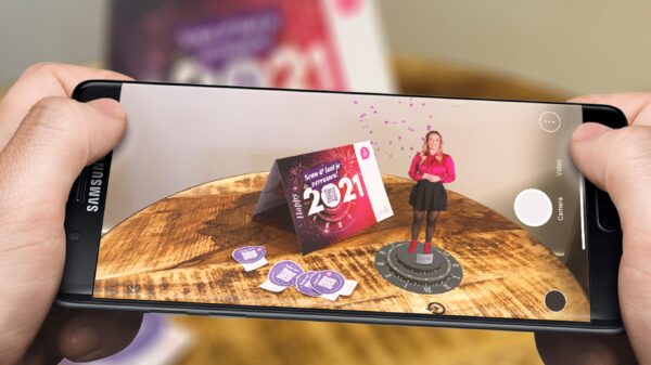 Livecards op Samsung telefoon