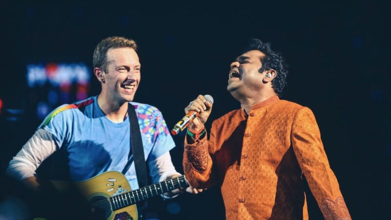 Sabbas arrahman - Foto van Cris Martin samen met een indiase zanger