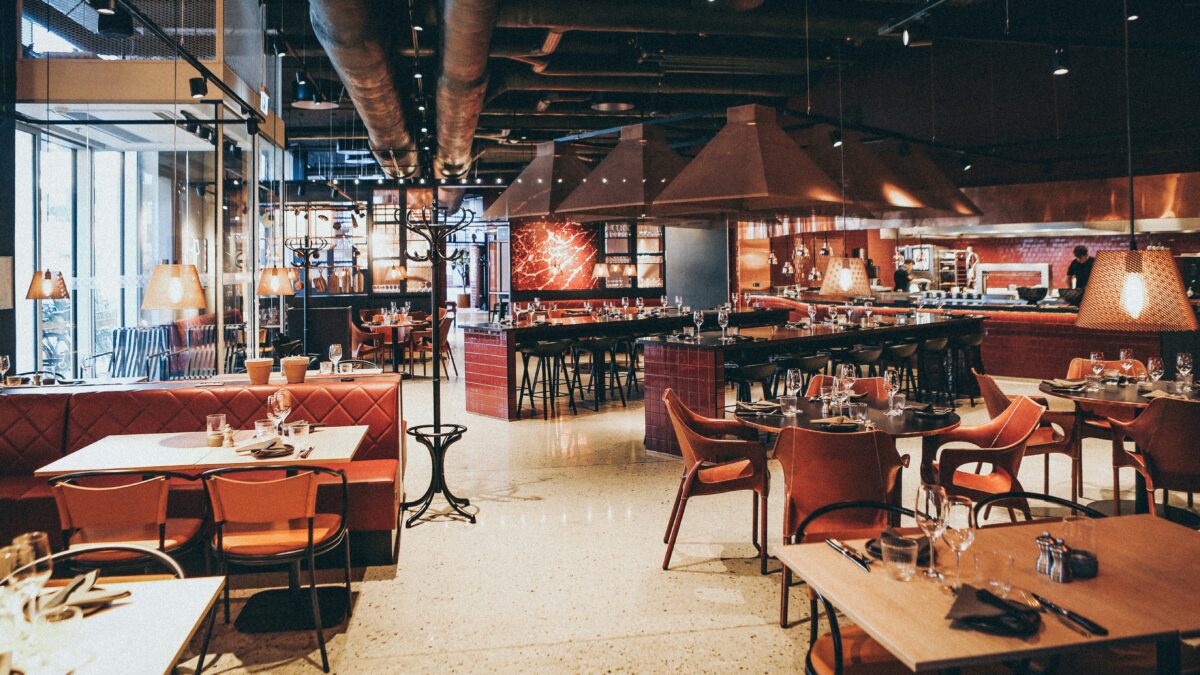 Leeg restaurant
