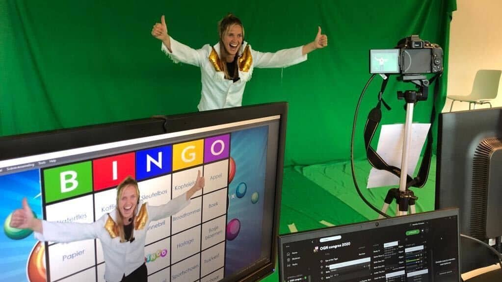 Online bingo voor greenscreen - Energy Up