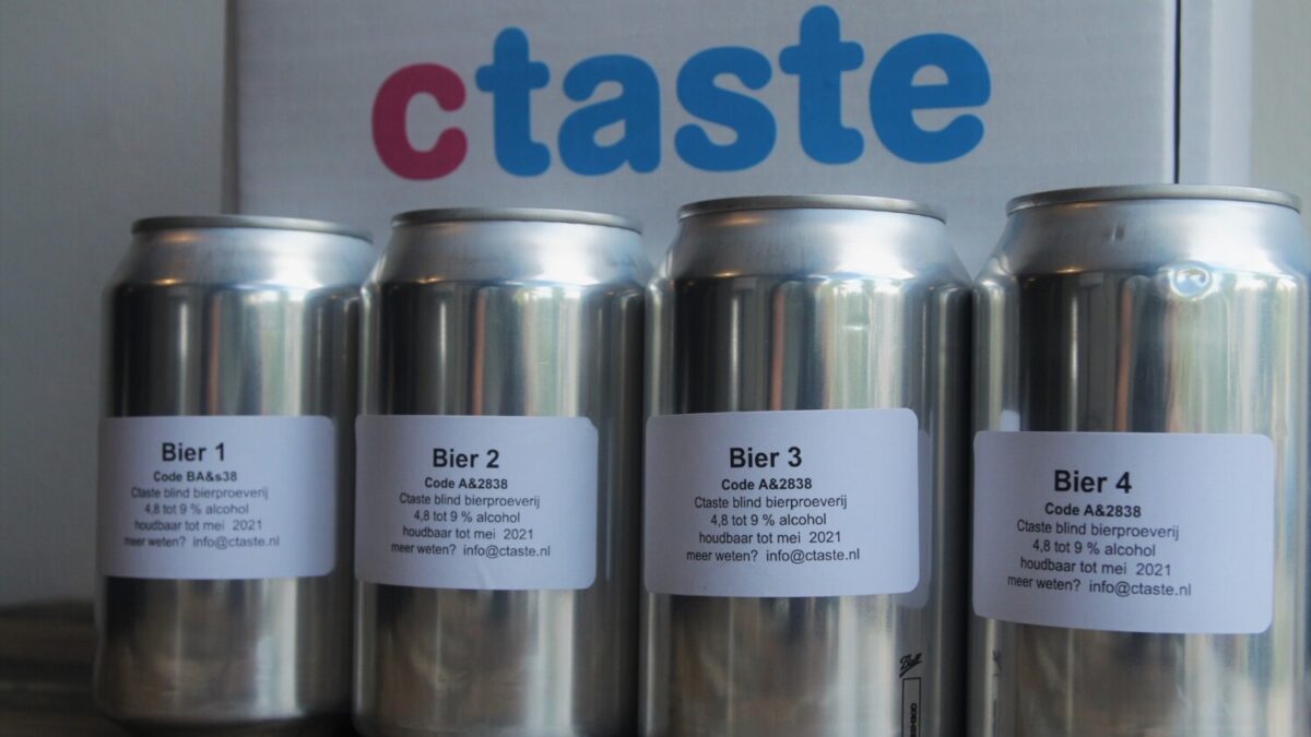 Bierpakket Ctaste blind bier proeven