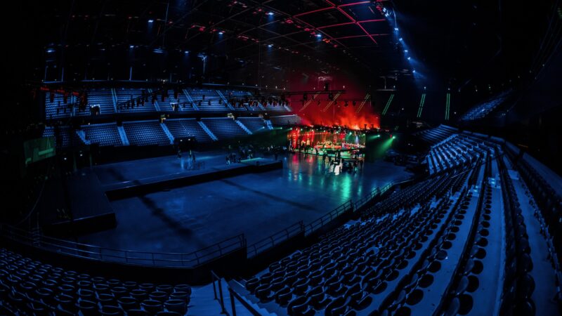 Vrienden van Amstel Livestream vanuit een leeg Ahoy (foto Set Vexy)
