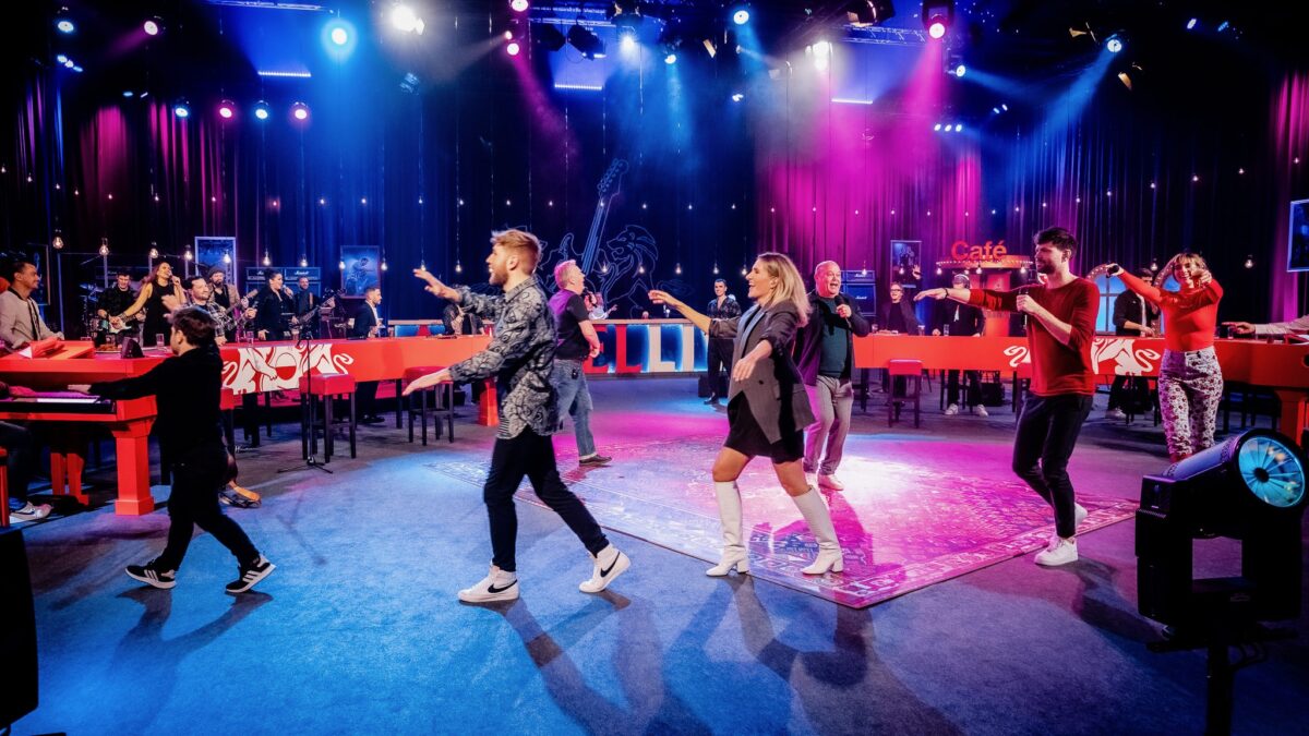 Vrienden van Amstel livestream polonaise (foto-Ben Houdijk)