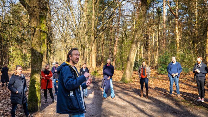 XSAGA Inspiration Walk in het bos