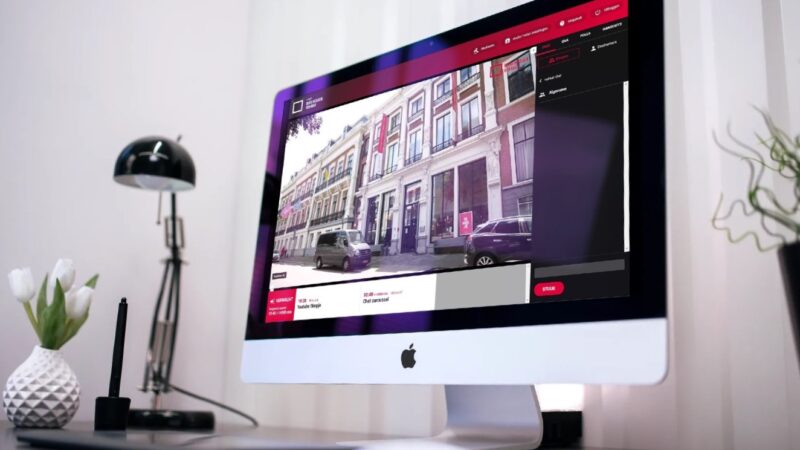 Beeld en Geluid website op een Mac computer (Beeld: Invitado)