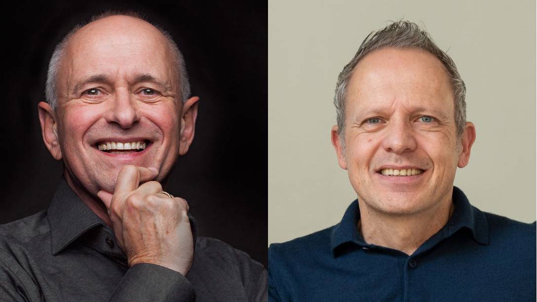 Martin van Kranenburg (neuromarketeer) en Wim van der Mark (schrijfcoach)