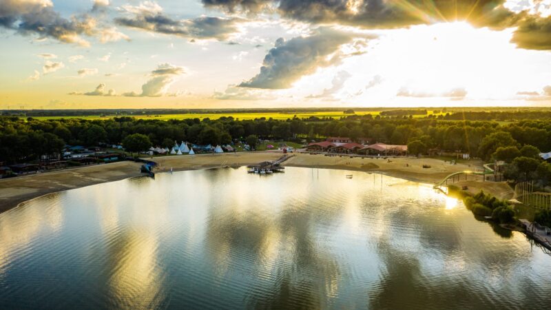 Camping Tijdloos ID&T luchtfoto