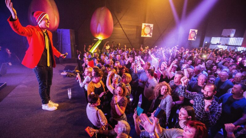 EventZ optreden Snollebollekes tijdens bedrijfsfeest