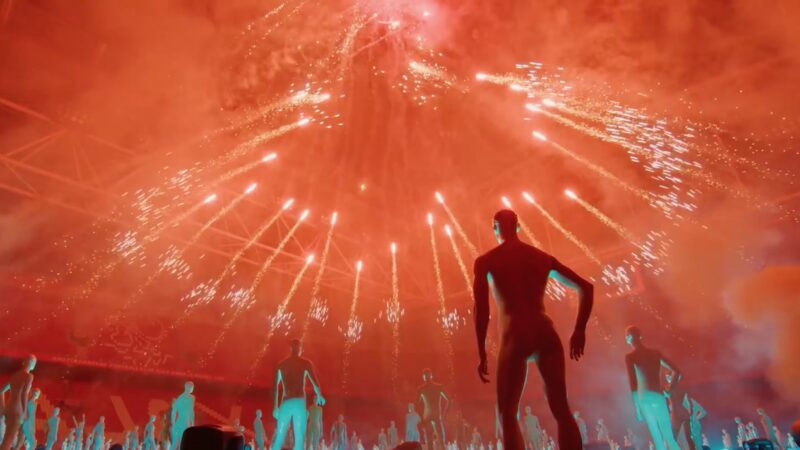 ID&T virtual event met vuurwerk