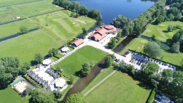Luchtfoto Buitenplaats Kameryck landgoed Eventlocatie