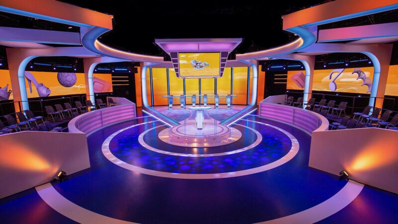 Ik Weet Er Alles Van tv show decor Unbranded