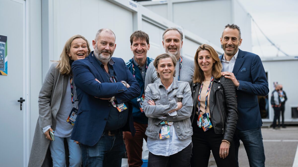 Team van regisseurs Eurovison Songcontest - fotov SANDER MULKENS