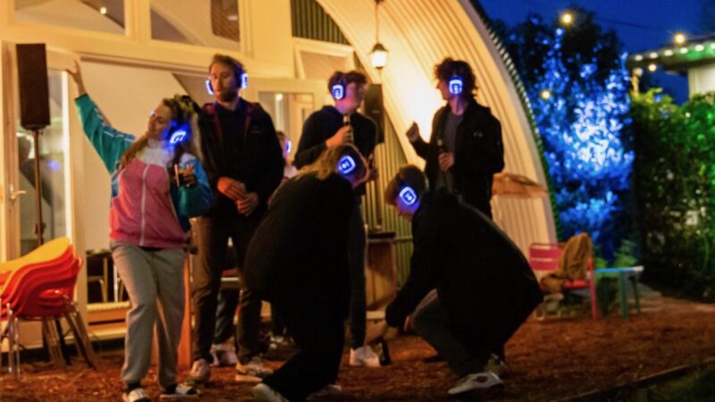 Tuinhotel Tralala Silent Disco