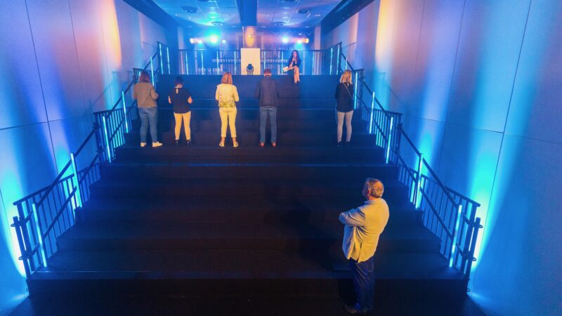 Foto Sander Boer - Kanskamer NXT MICE re-invent trap met mensen