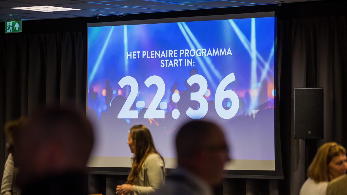 Foto Sander Boer - NXT MICE Re-invent aftelklok tot plenair programma