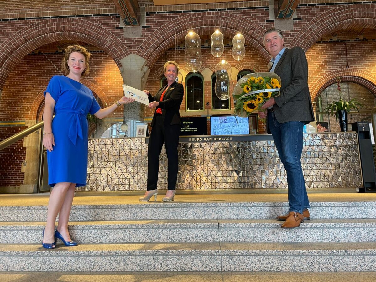 Beurs van Berlage behaalt kwaliteitskeurmerk YOIN excellent meeting places