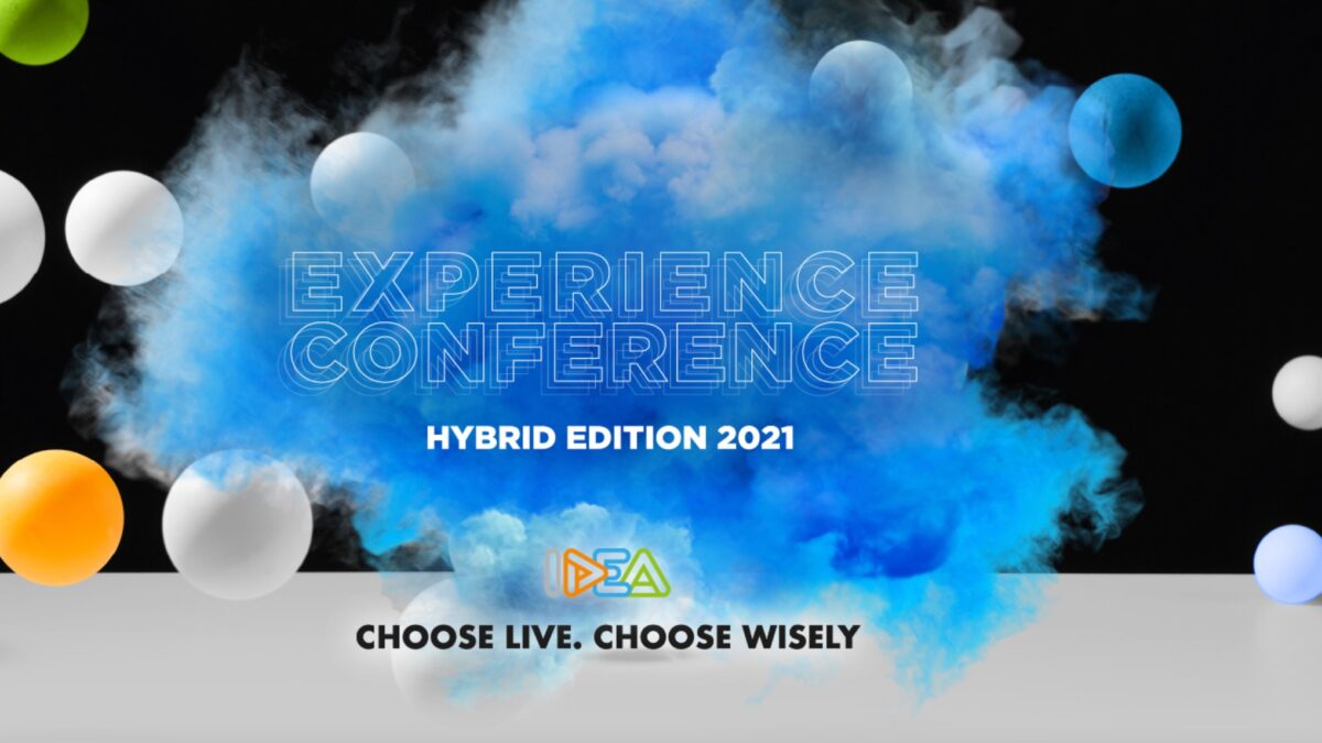 IDEA Experience Conference - banner hybrid edition