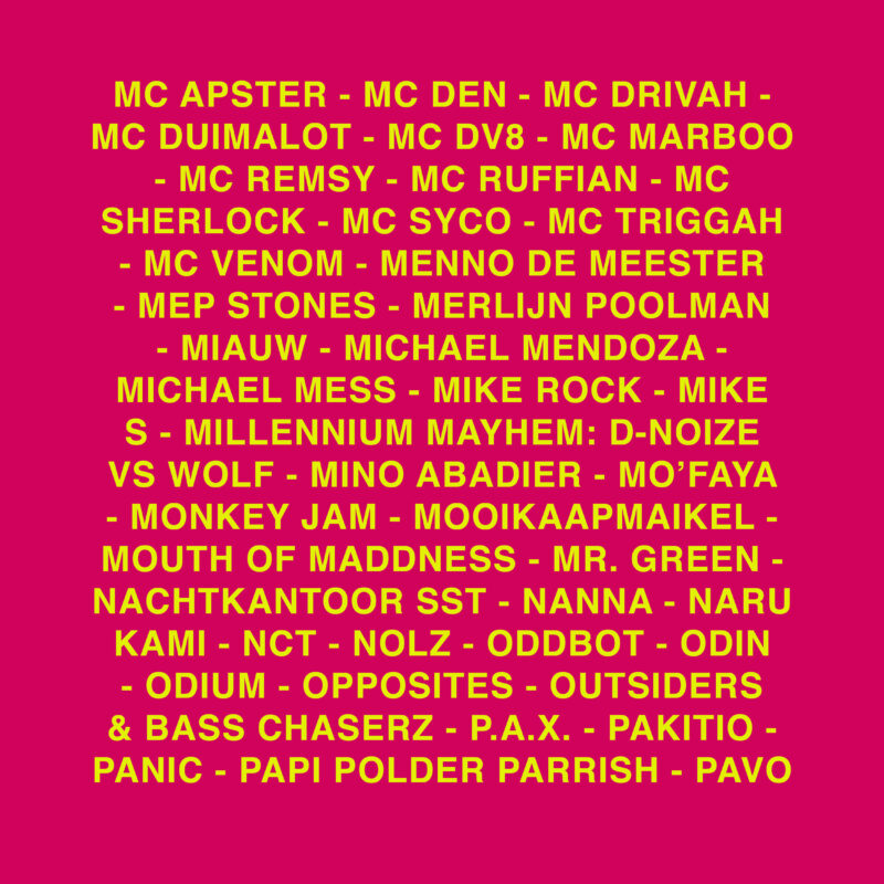 Line up unmute us 11 september