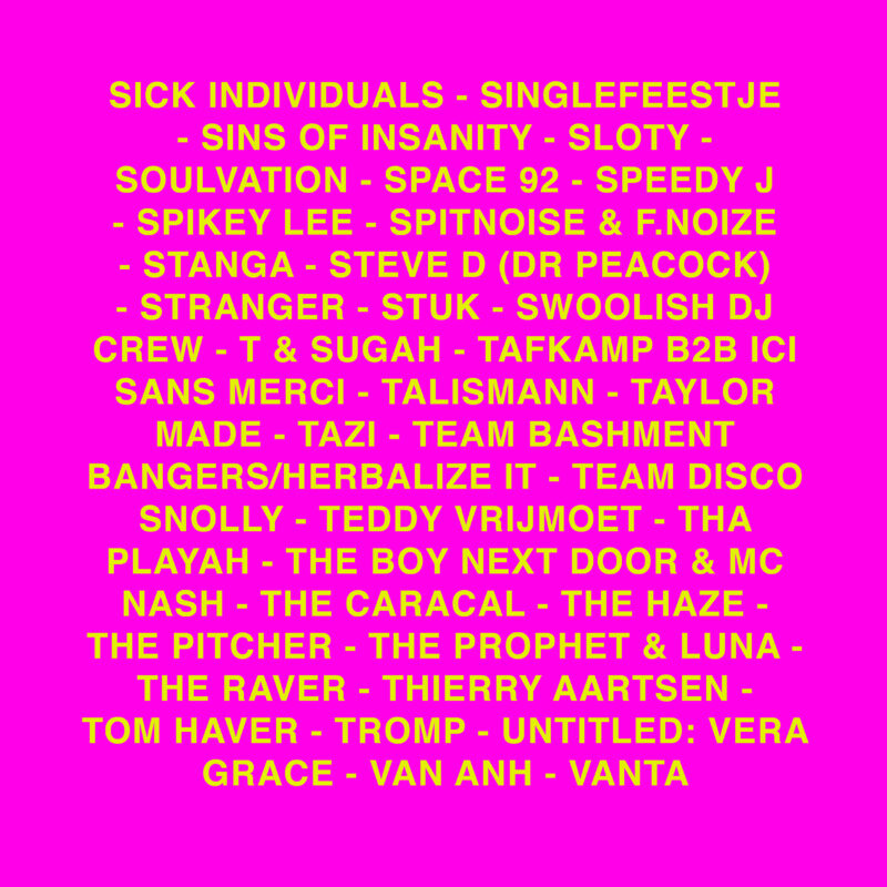 Line up unmute us 11 september