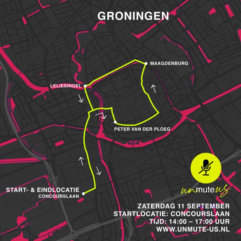 Route 11 sept 2021_UnmuteUs_Groningen