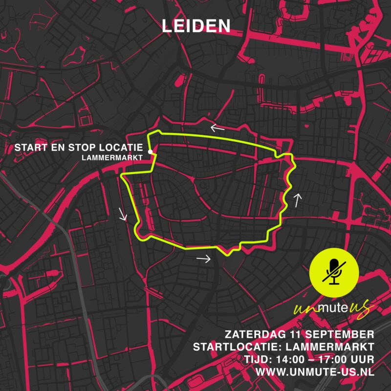 Route 11 sept 2021_UnmuteUs_Leiden