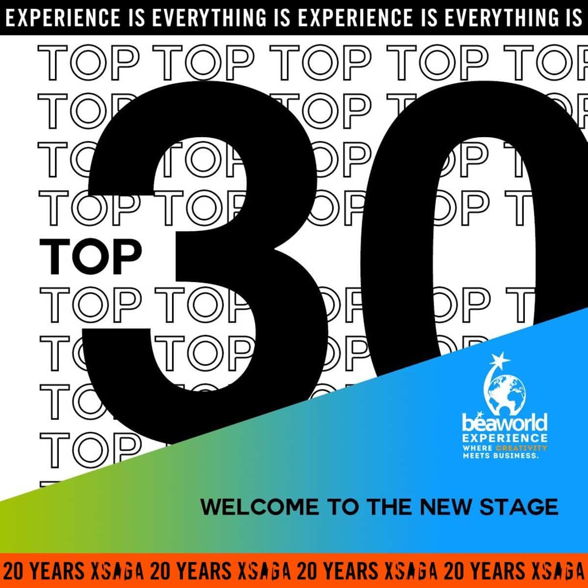 Xsaga voert voor derde keer ranking Bea World Experience aan