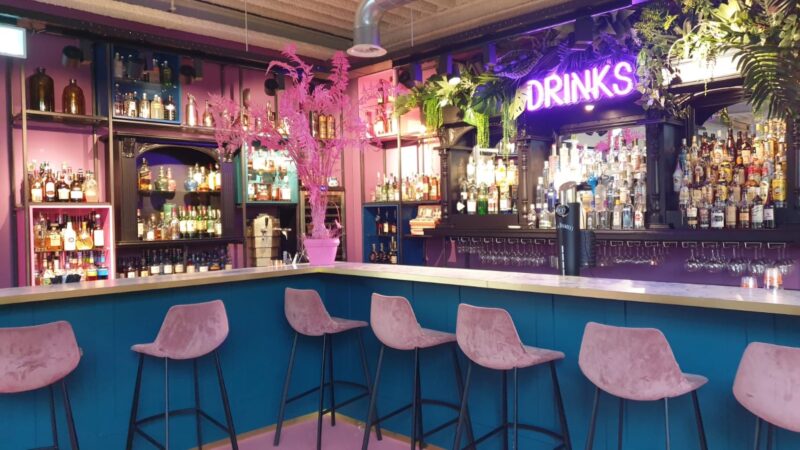 Boozed aangeklede bar