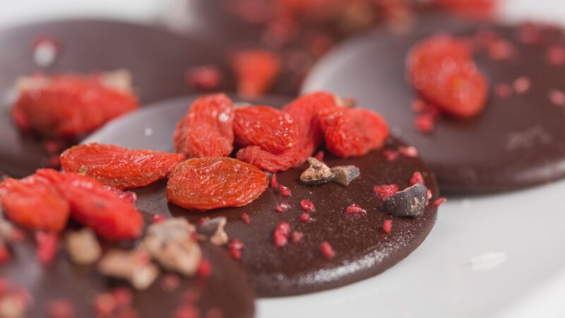 Chocolaatje als tussendoortje bij Postillion