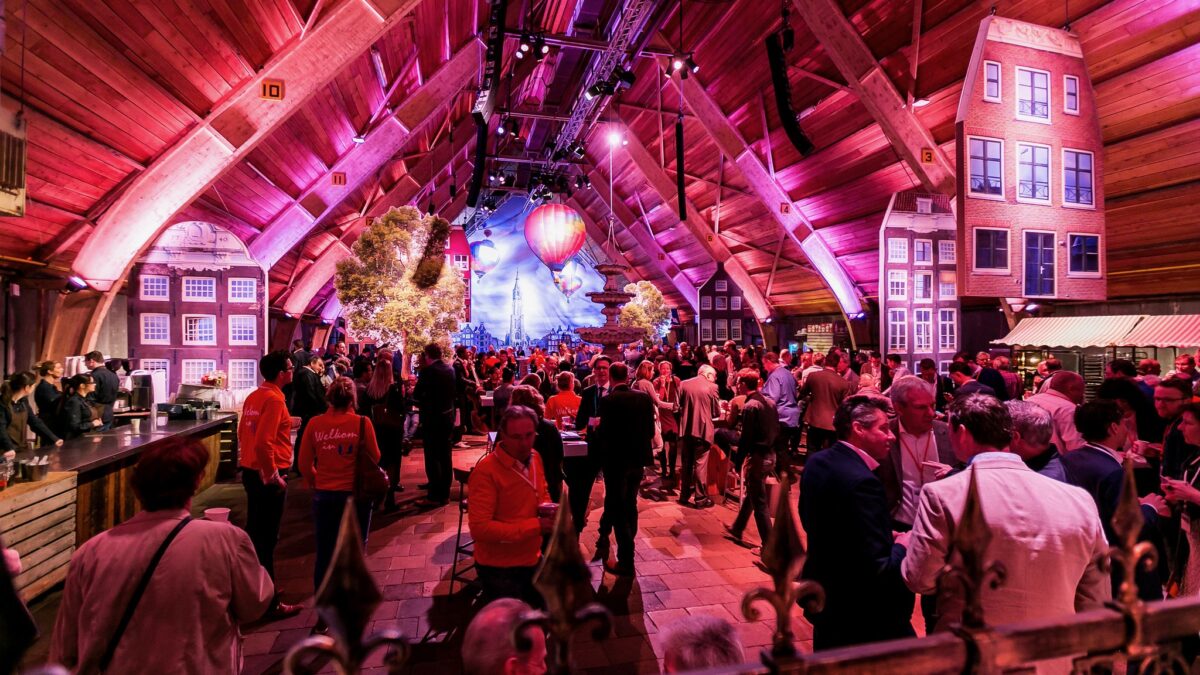 Copraloods - Congres - Borrel - Bedrijfsfeest - Inrichting - Fontein DeFabrique
