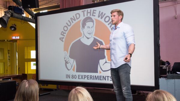 Kevin Weijers spreekt over experimenteren en ‘21 dagen niet klagen’