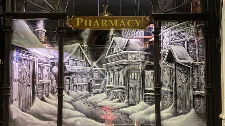 Snow Windows creëert raamdecoratie van sneeuw-