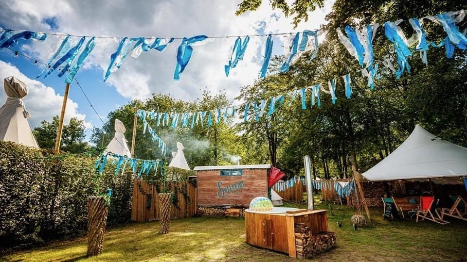 Spieriewierie verzorgt complete wellness areas voor festivals en evenementen