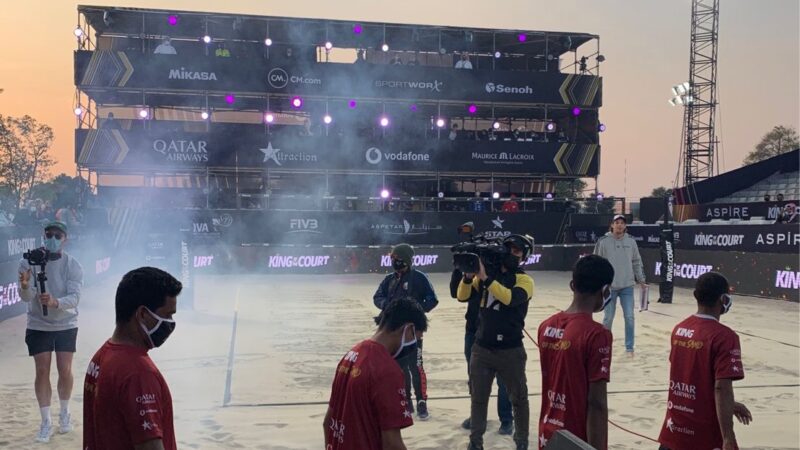 Camerawerk tijdens King of the Cort qatar