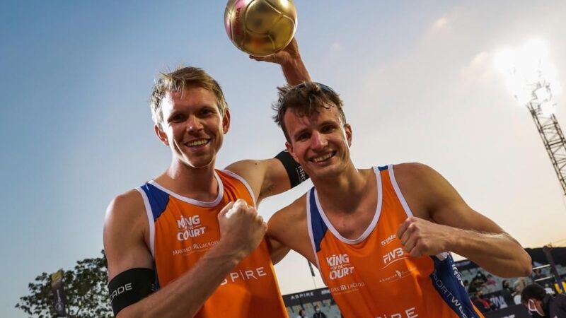 Finalisten King of The Court finals Qatar