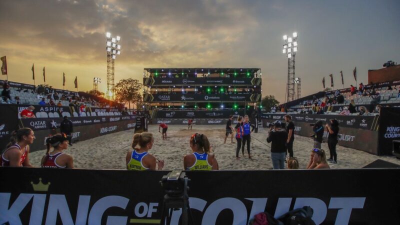 Finalisten King of The Court finals Qatar