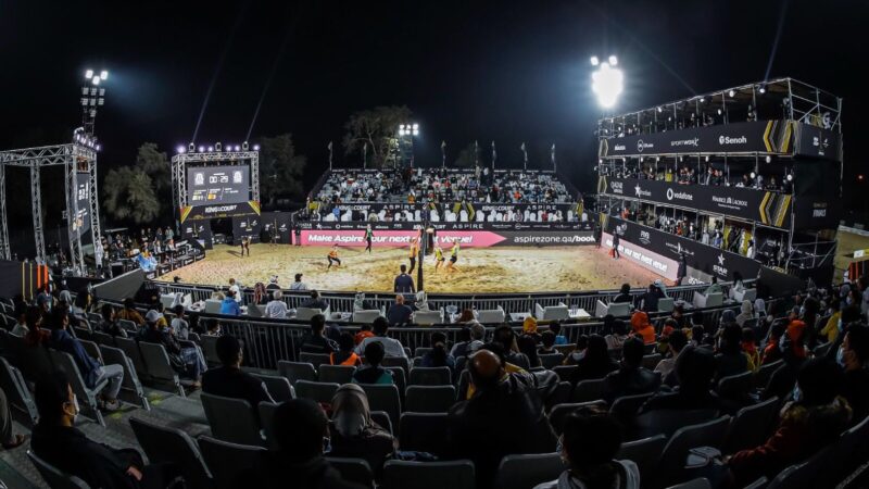 Finalisten King of The Court finals Qatar