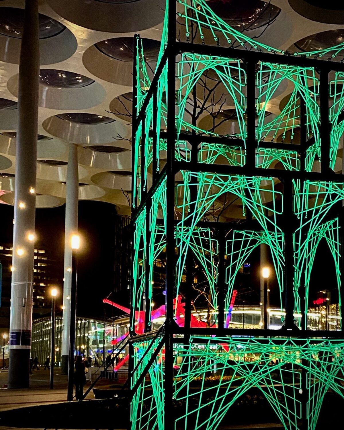 I-Light-U EXPO verlicht stationsgebied Utrecht