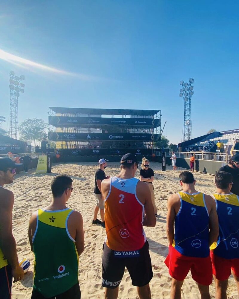 King of the Court Qatar Finale spelers