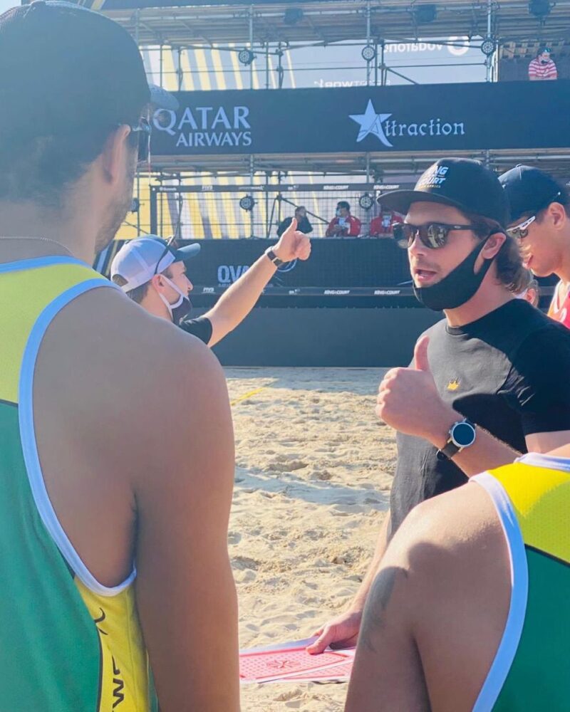 King of the Court Qatar Finale spelers