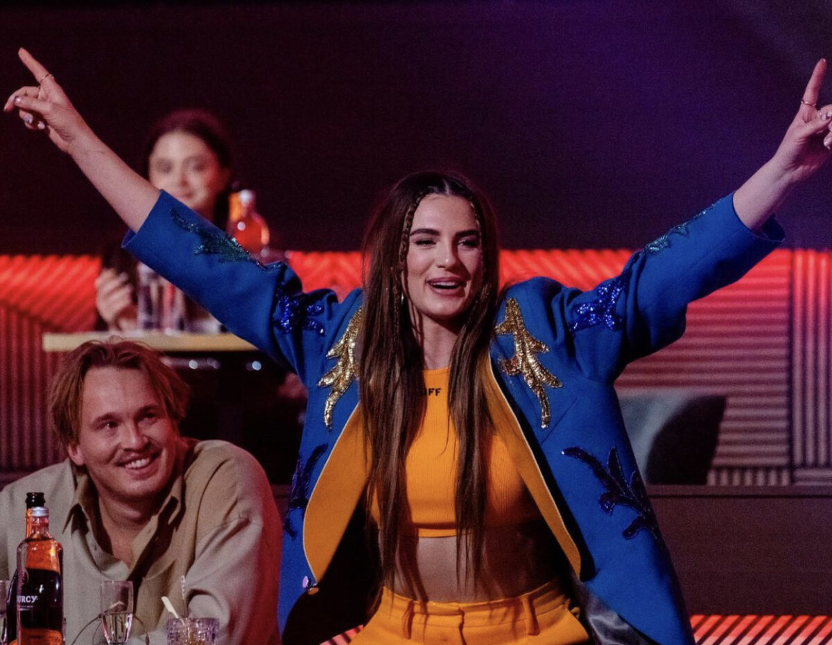 Maan bij uitreiking top 40 awards - foto qmusic