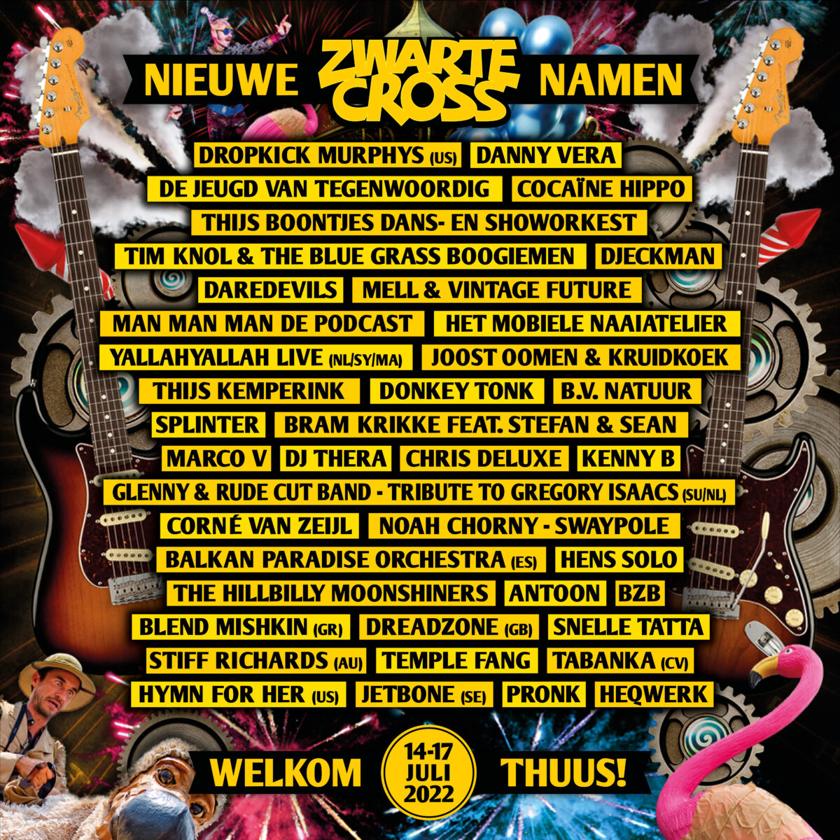 Zwarte Cross line up 2022