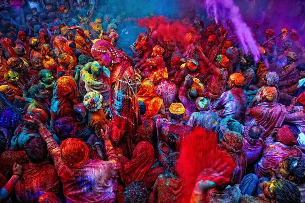 Dhuleti - de tweede dag van het holi-festival