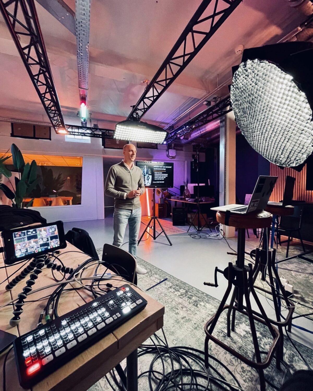 Ruben van Pelt tijdens online event