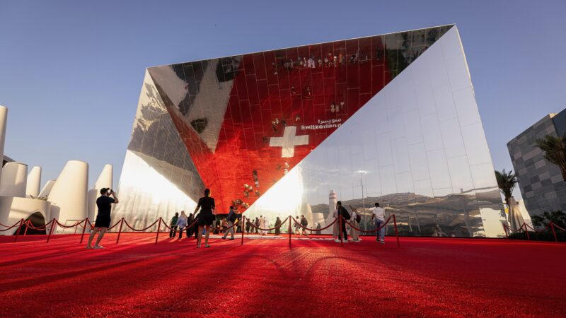 Dubai World Expo (fotograaf Jan Buteijn) - Zwitserland paviljoen