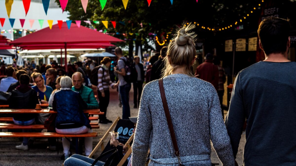 food festival - wandelen - feest