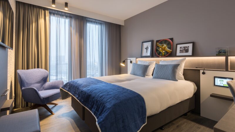Postillion Amsterdam hotelkamer